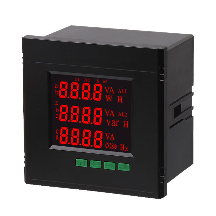 多功能电力仪表数码管显示